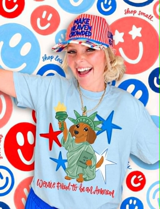 Weenie Proud To Be An American - DTF Transfer