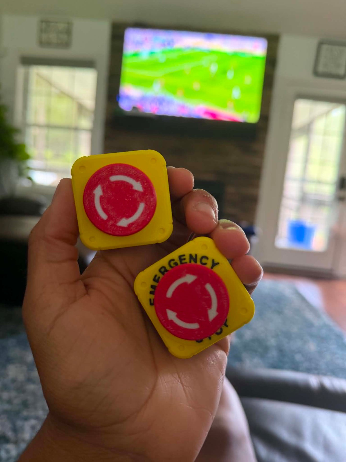 Emergency Stop Clicker - 3D Printed