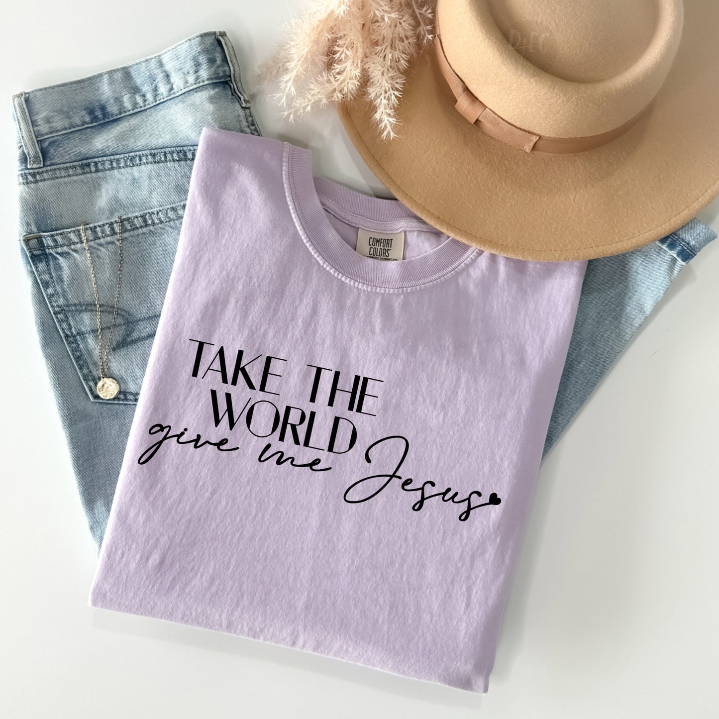 Take the World Give me Jesus- Comfort Color