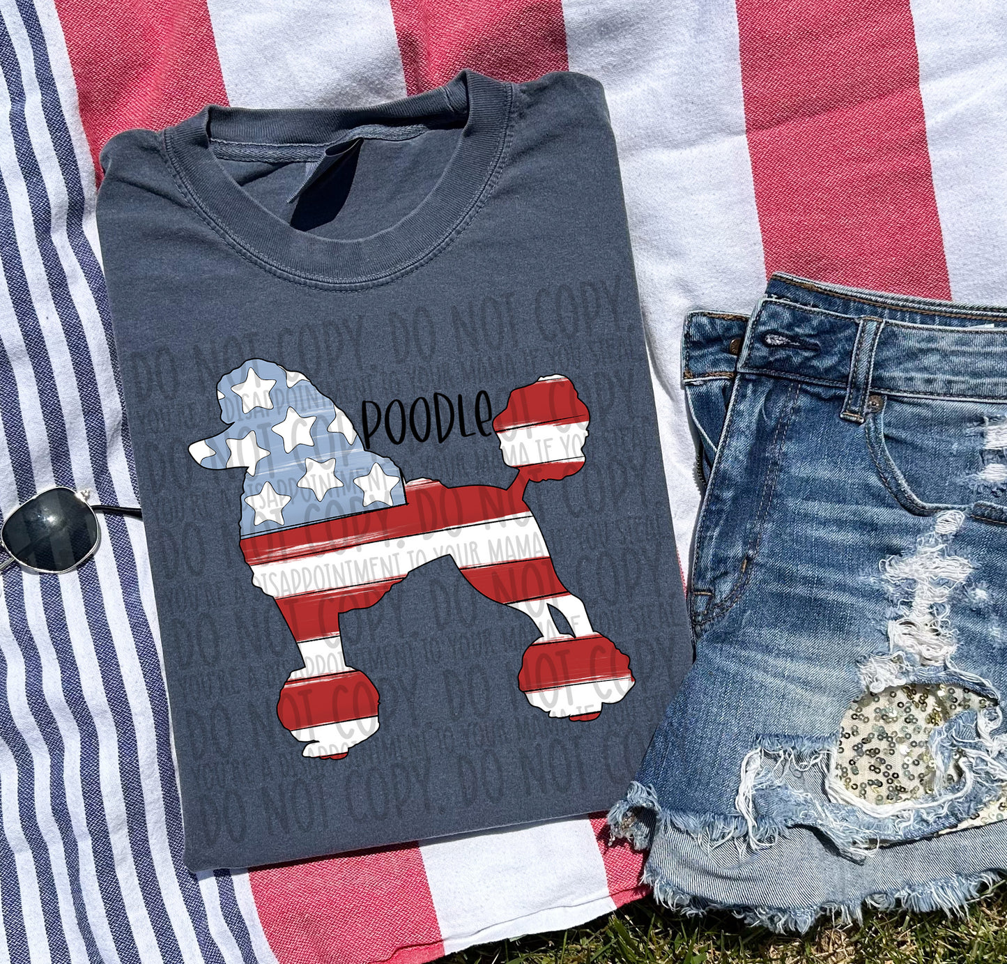 Patriotic Tee- Comfort Color
