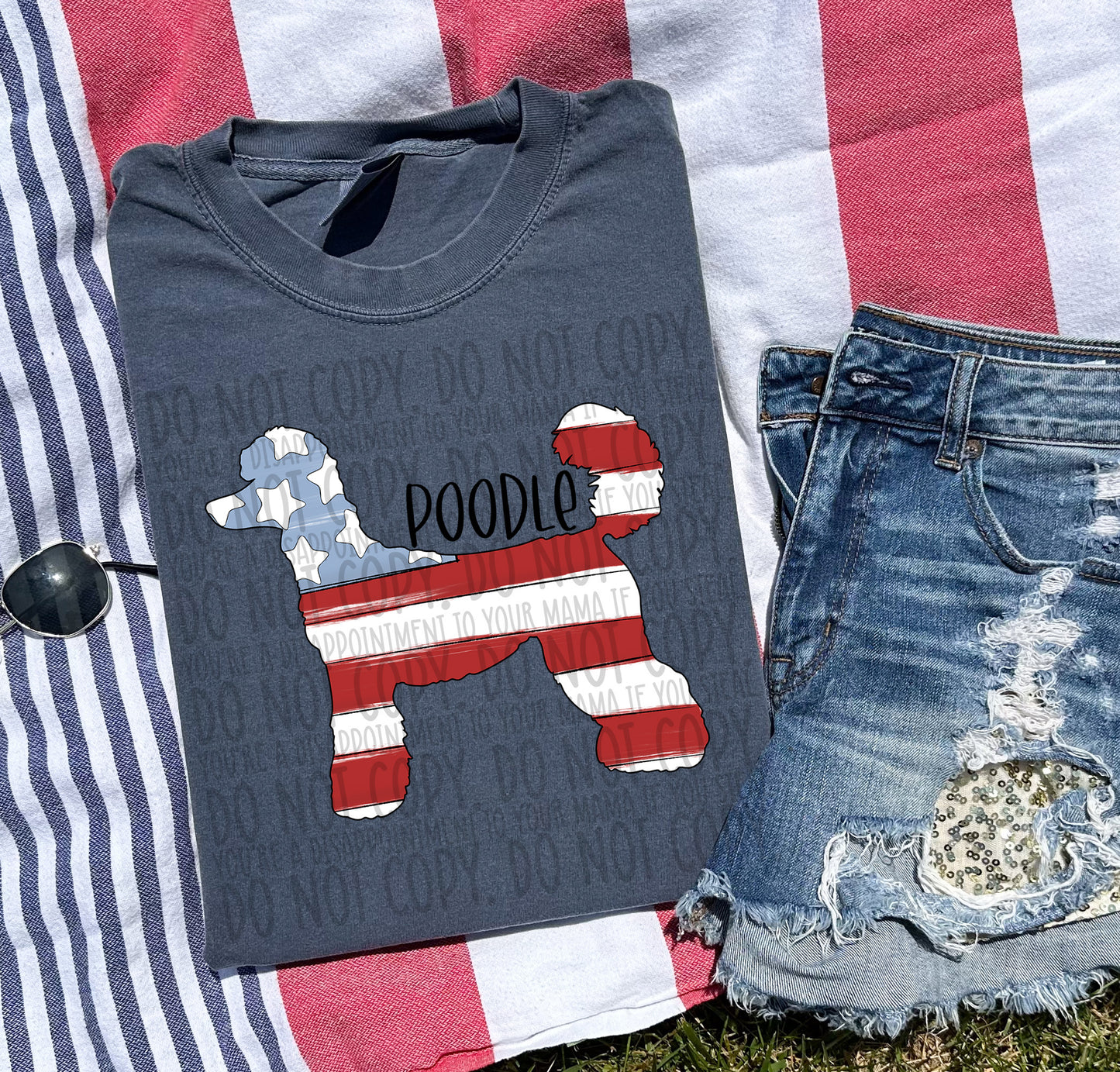 Patriotic Tee- Comfort Color