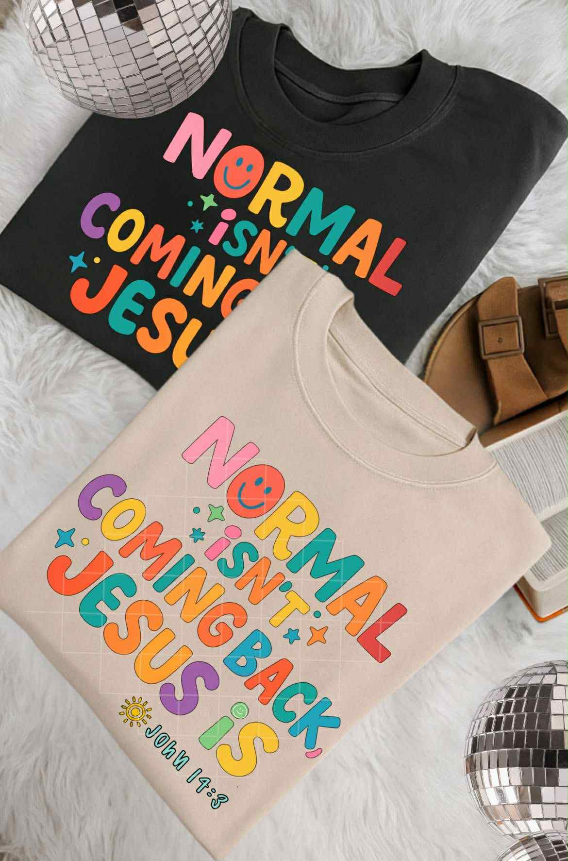 Normal isn't coming back Jesus is John 14:3-DTF Transfer