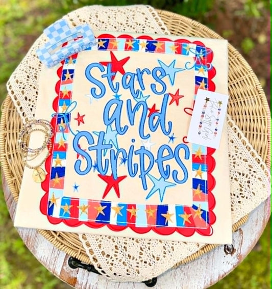 Stars and Stripes - DTF Transfer