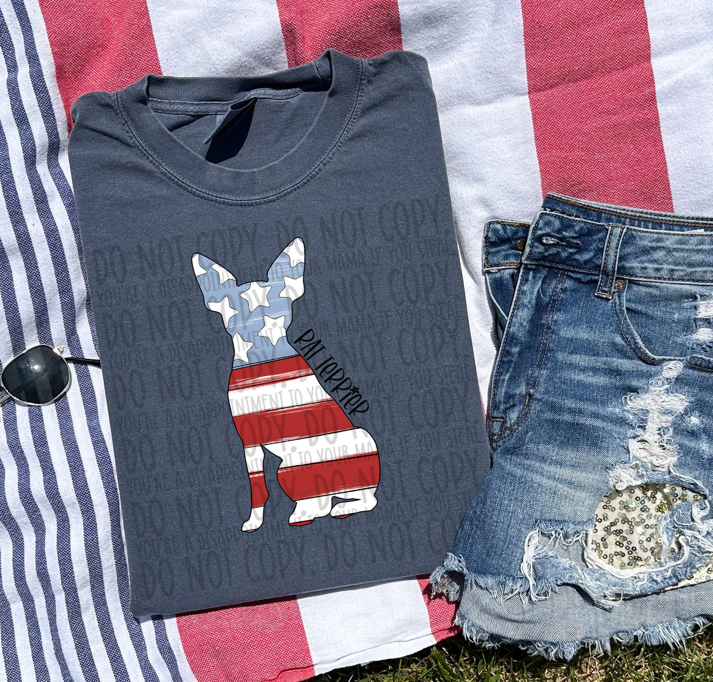 Patriotic Tee- Comfort Color