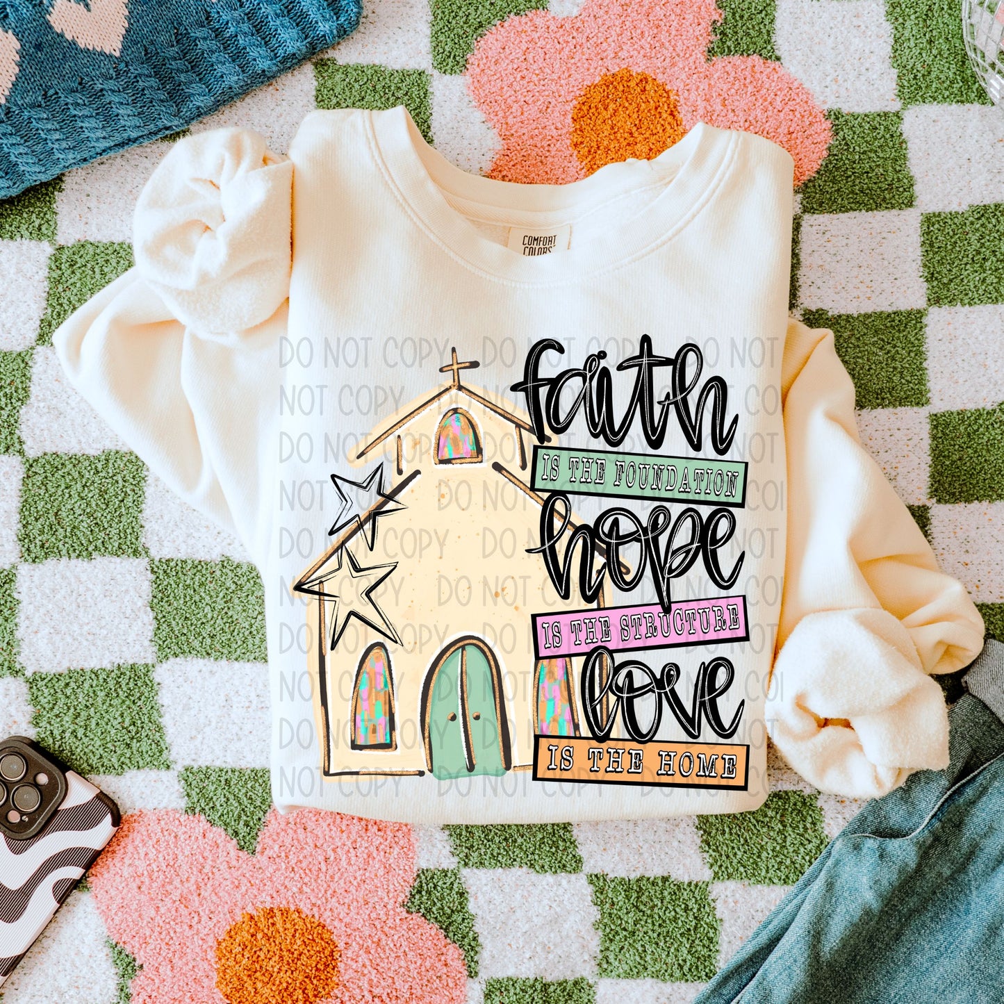 Faith is the foundation-DTF Transfer