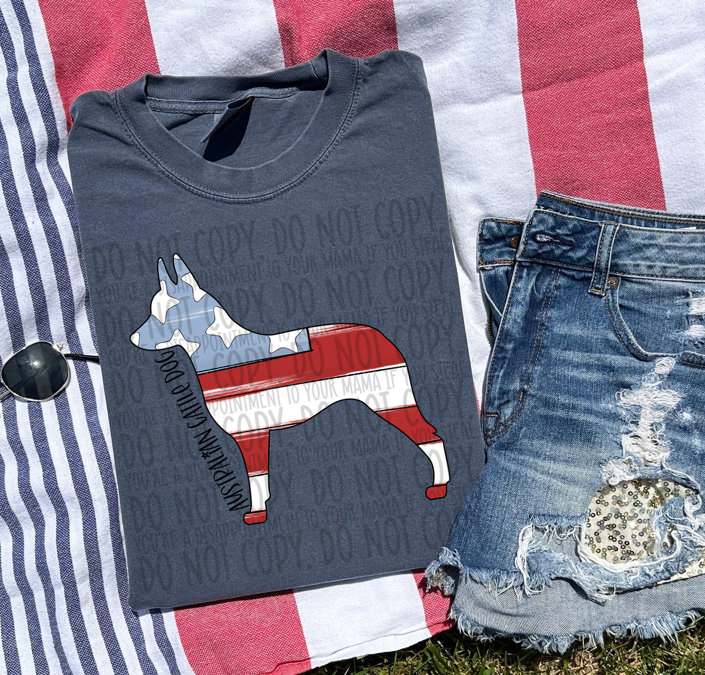 Patriotic Tee- Comfort Color