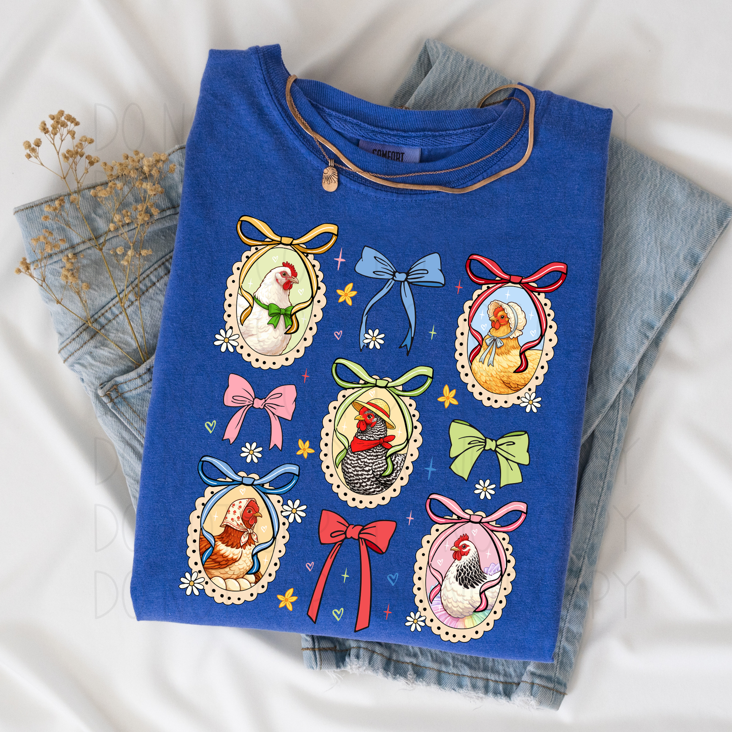 Hen in Frames- DTF Transfer