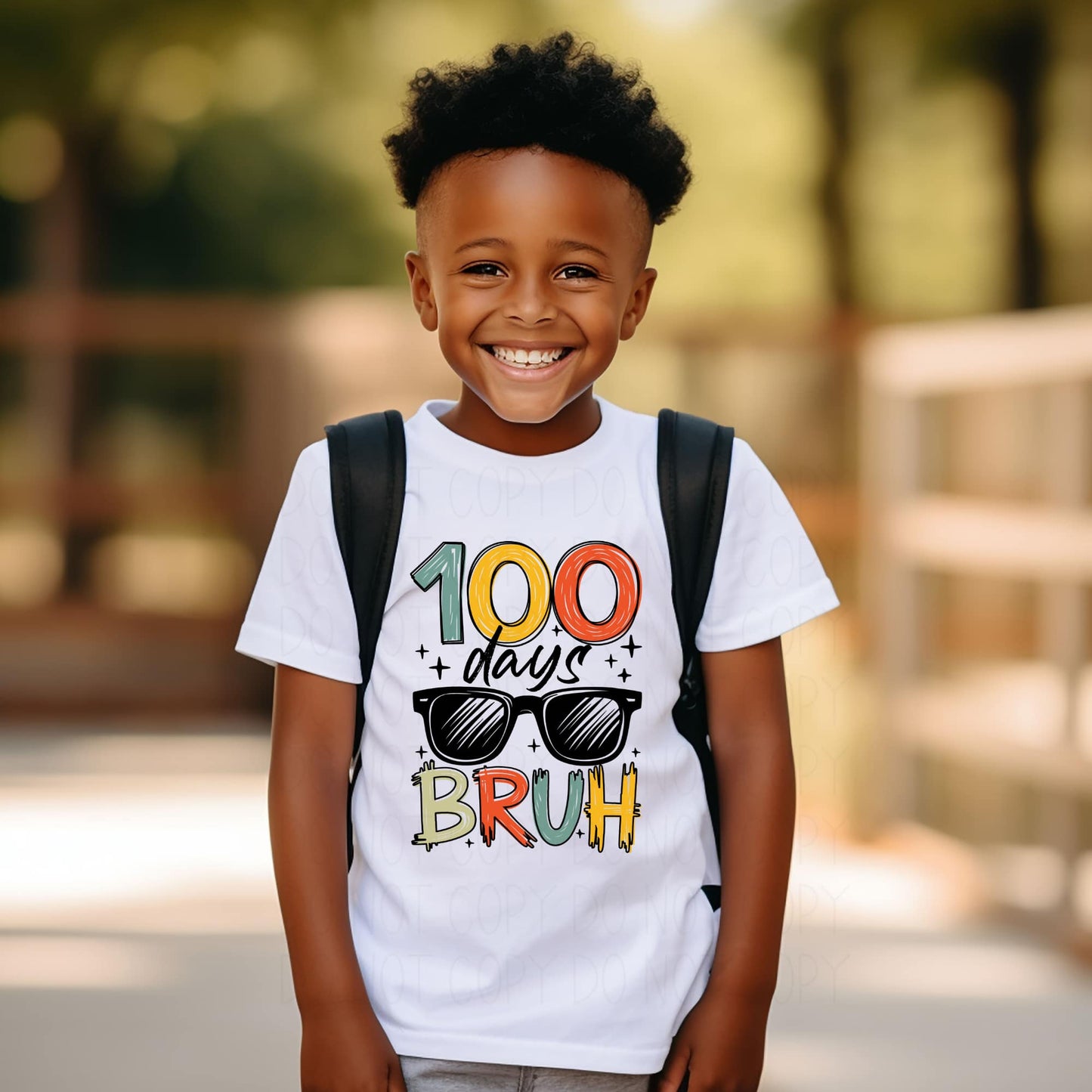100 days Bruh-Youth- completed tee