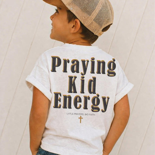 Praying Kid Energy- DTF Transfer