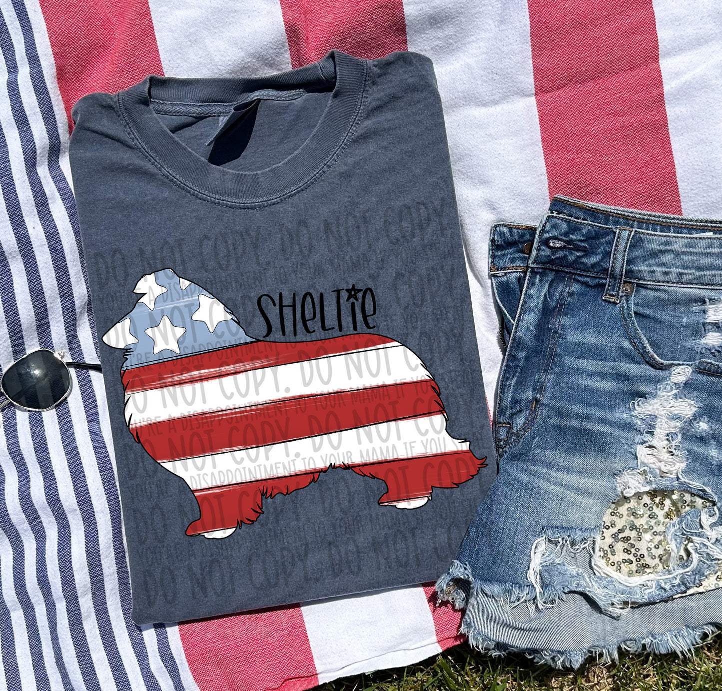 Patriotic Tee- Comfort Color