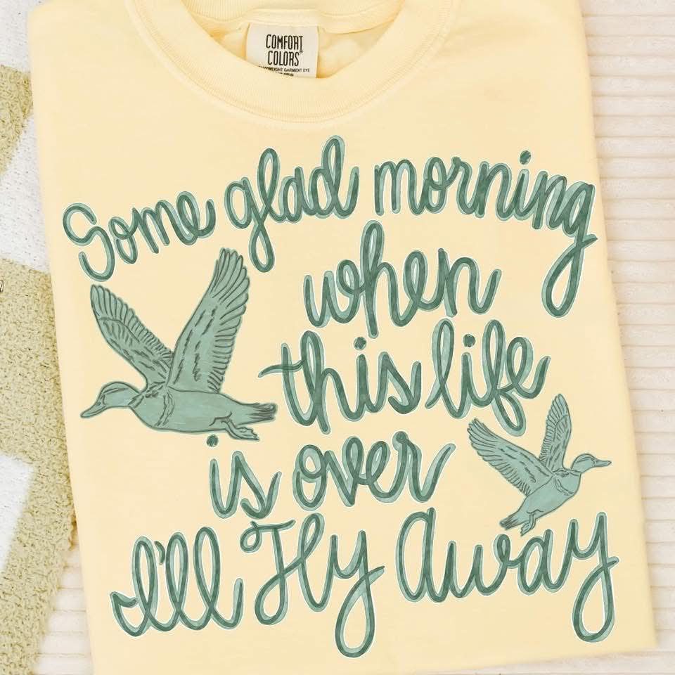 I'll Fly Away-DTF Transfer