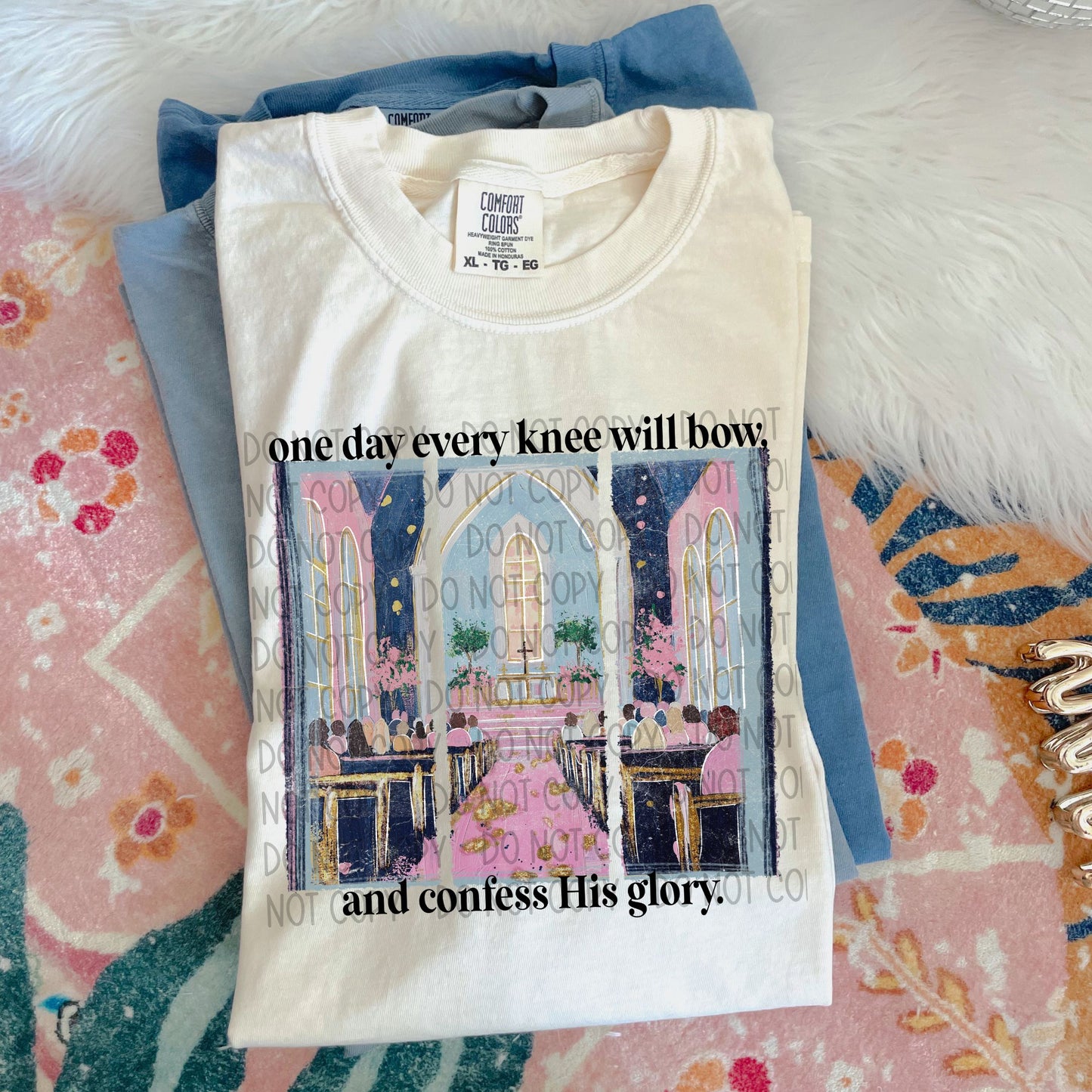 One day every knee will bow-DTF Transfer