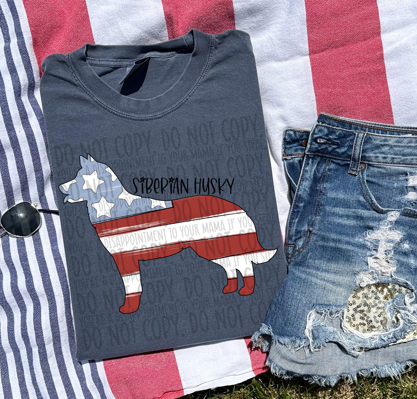 Patriotic Tee- Comfort Color