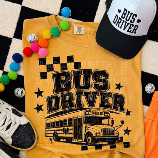 Bus Driver - DTF Transfer