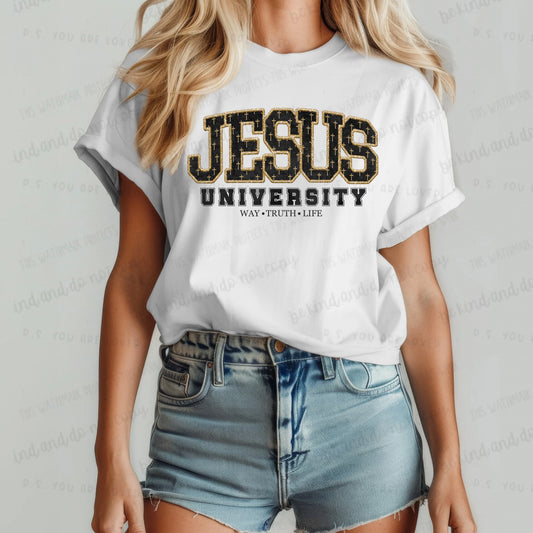 Jesus University- DTF Transfer