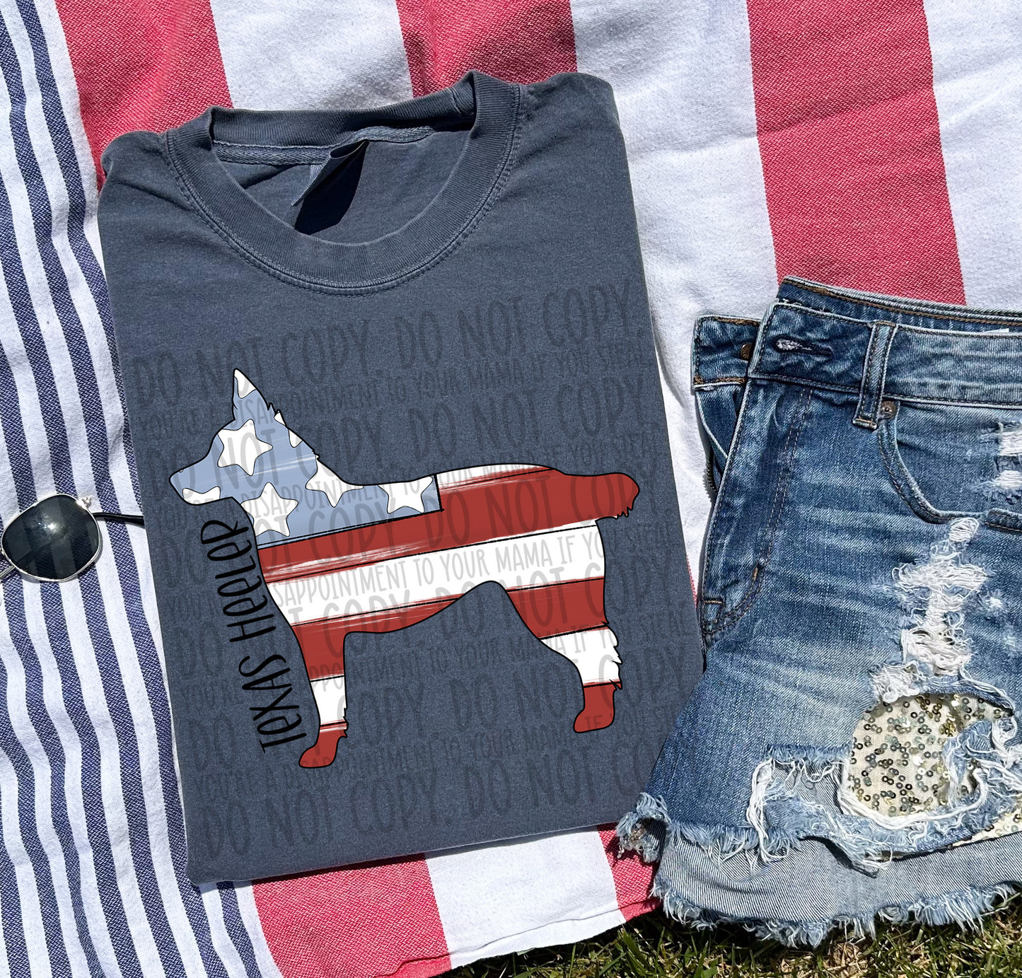 Patriotic Tee- Comfort Color