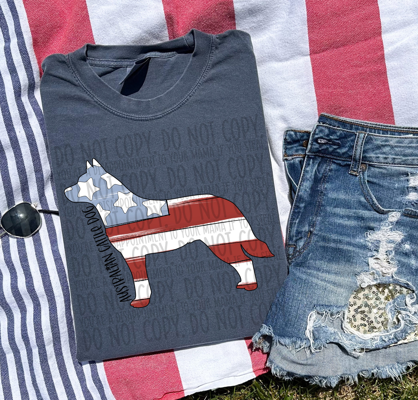 Patriotic Tee- Comfort Color