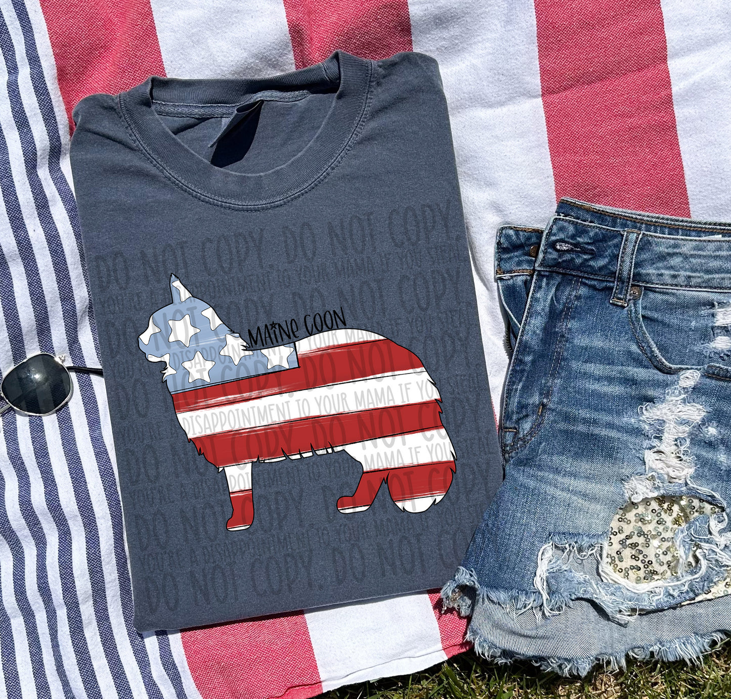 Patriotic Tee- Comfort Color