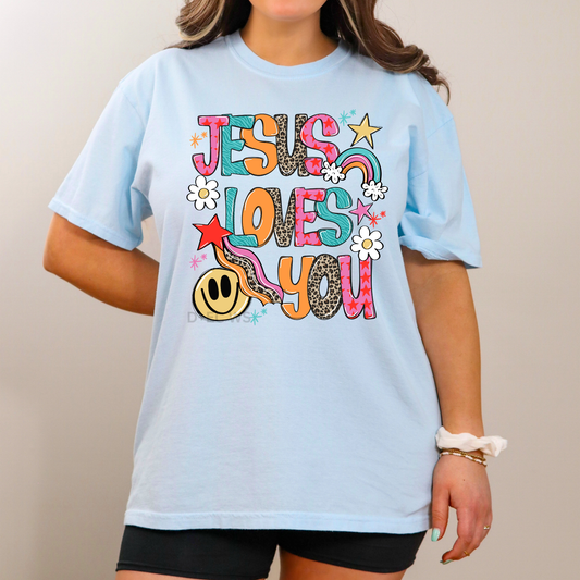 Jesus Loves You - DTF Transfer