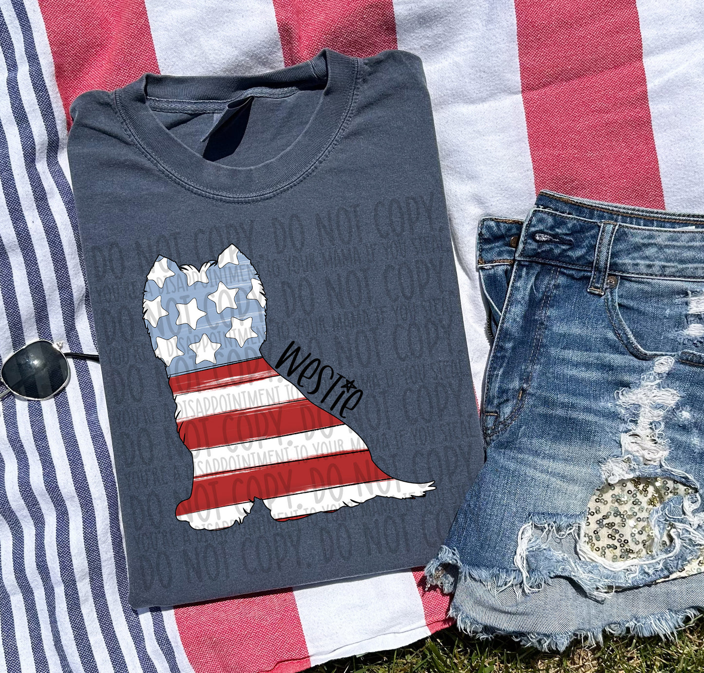 Patriotic Tee- Comfort Color