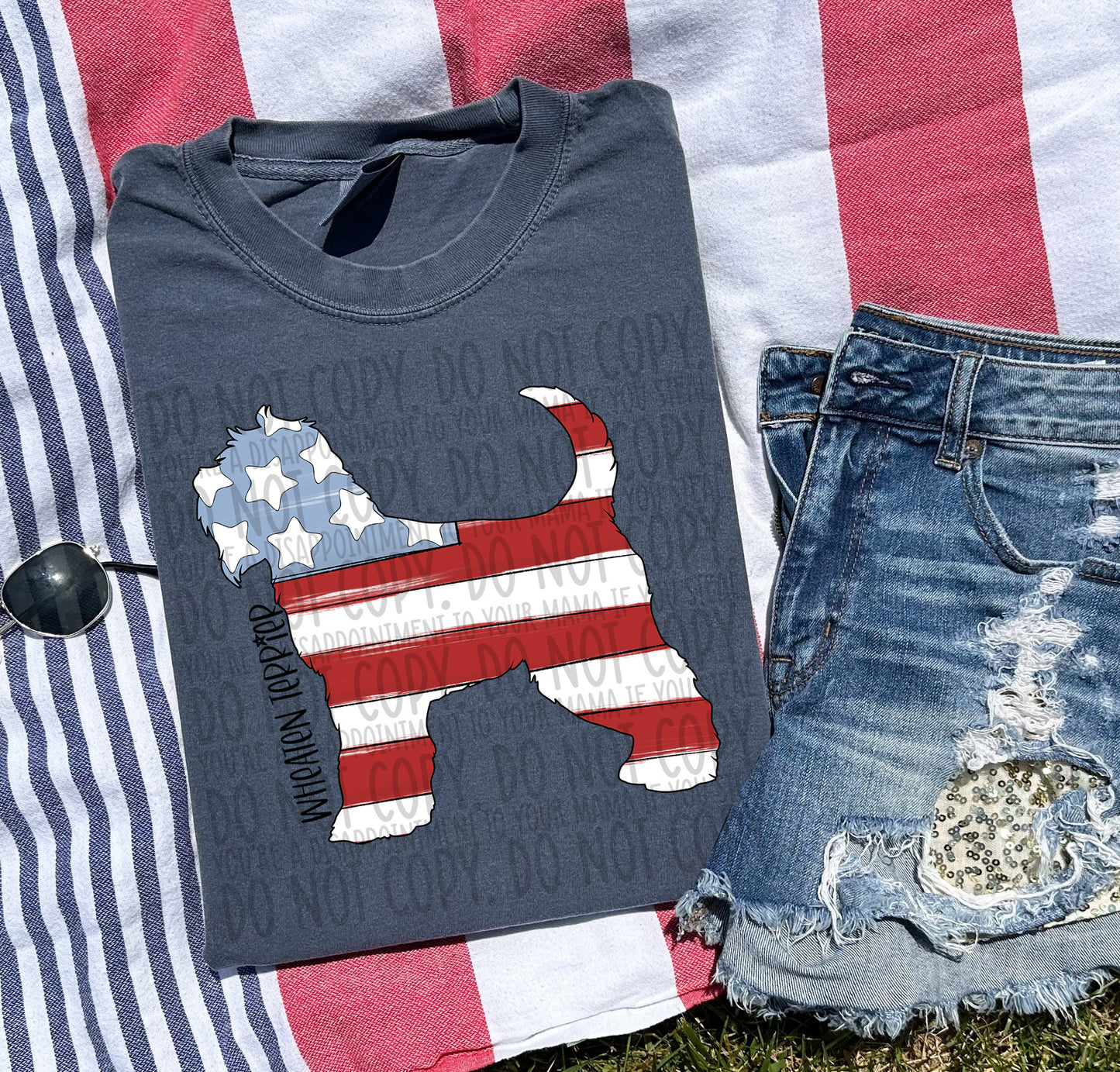 Patriotic Tee- Comfort Color