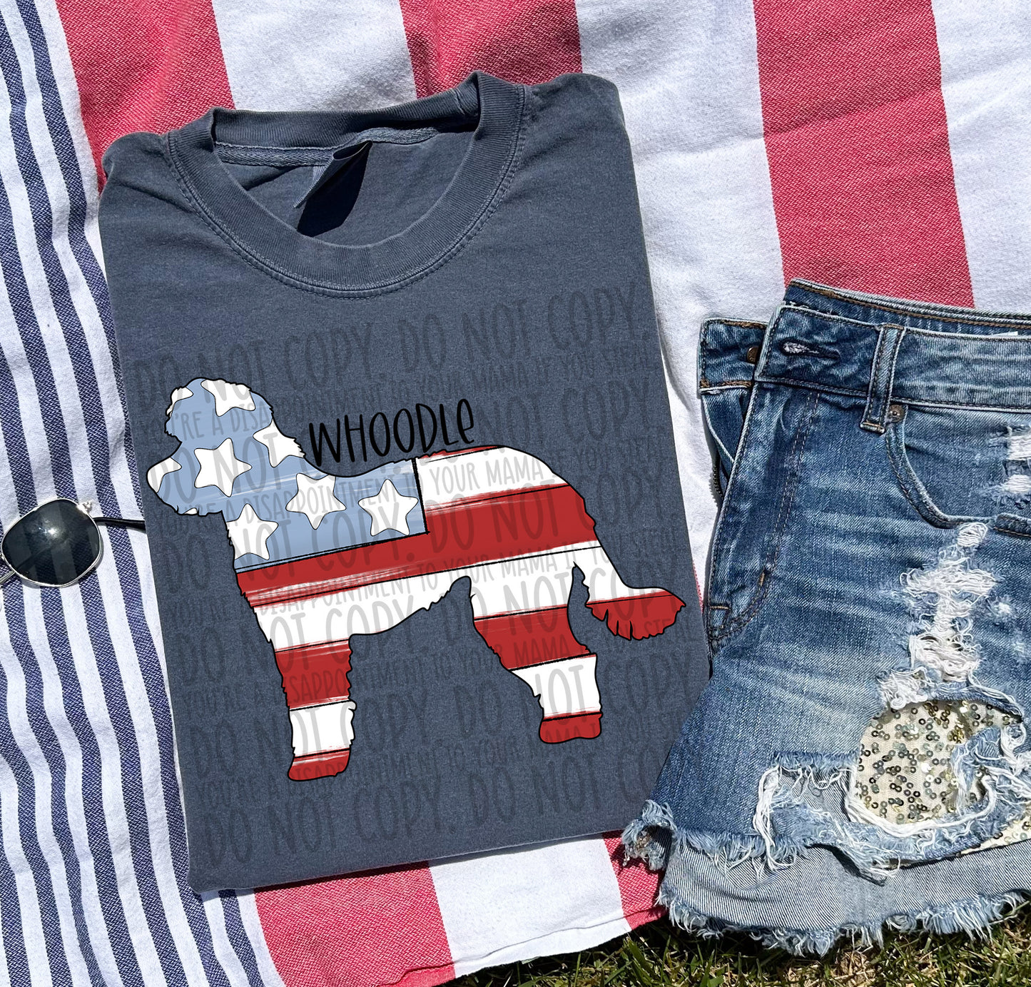 Patriotic Tee- Comfort Color