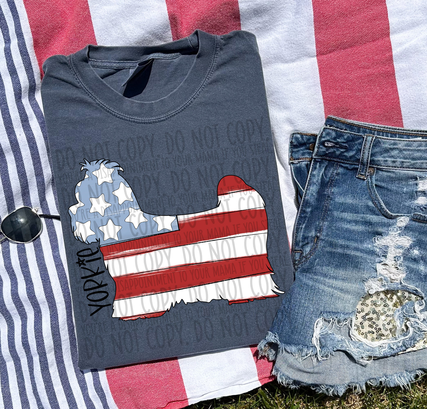 Patriotic Tee- Comfort Color