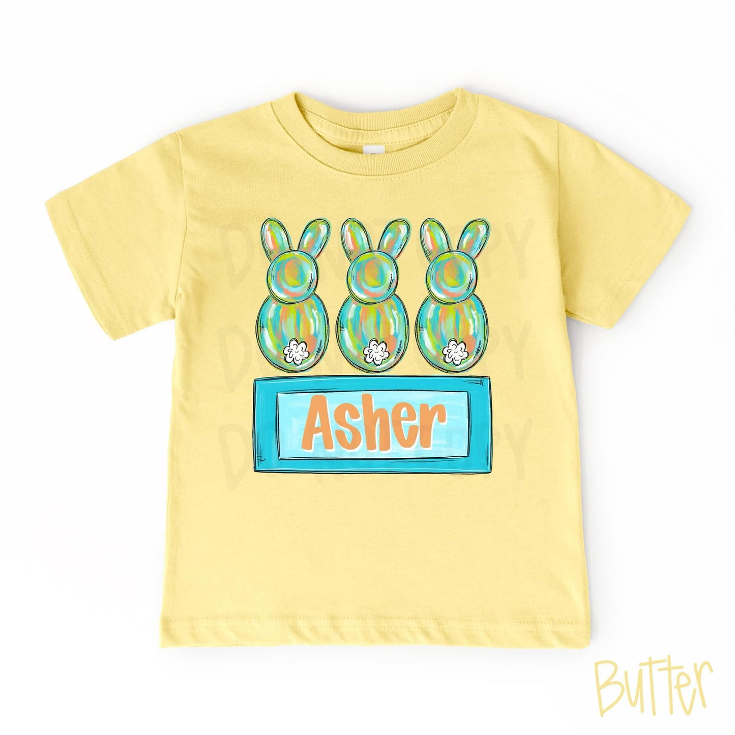 CUSTOM Easter bunnies-EMAIL THE CUSTOMIZATION-DTF Transfer