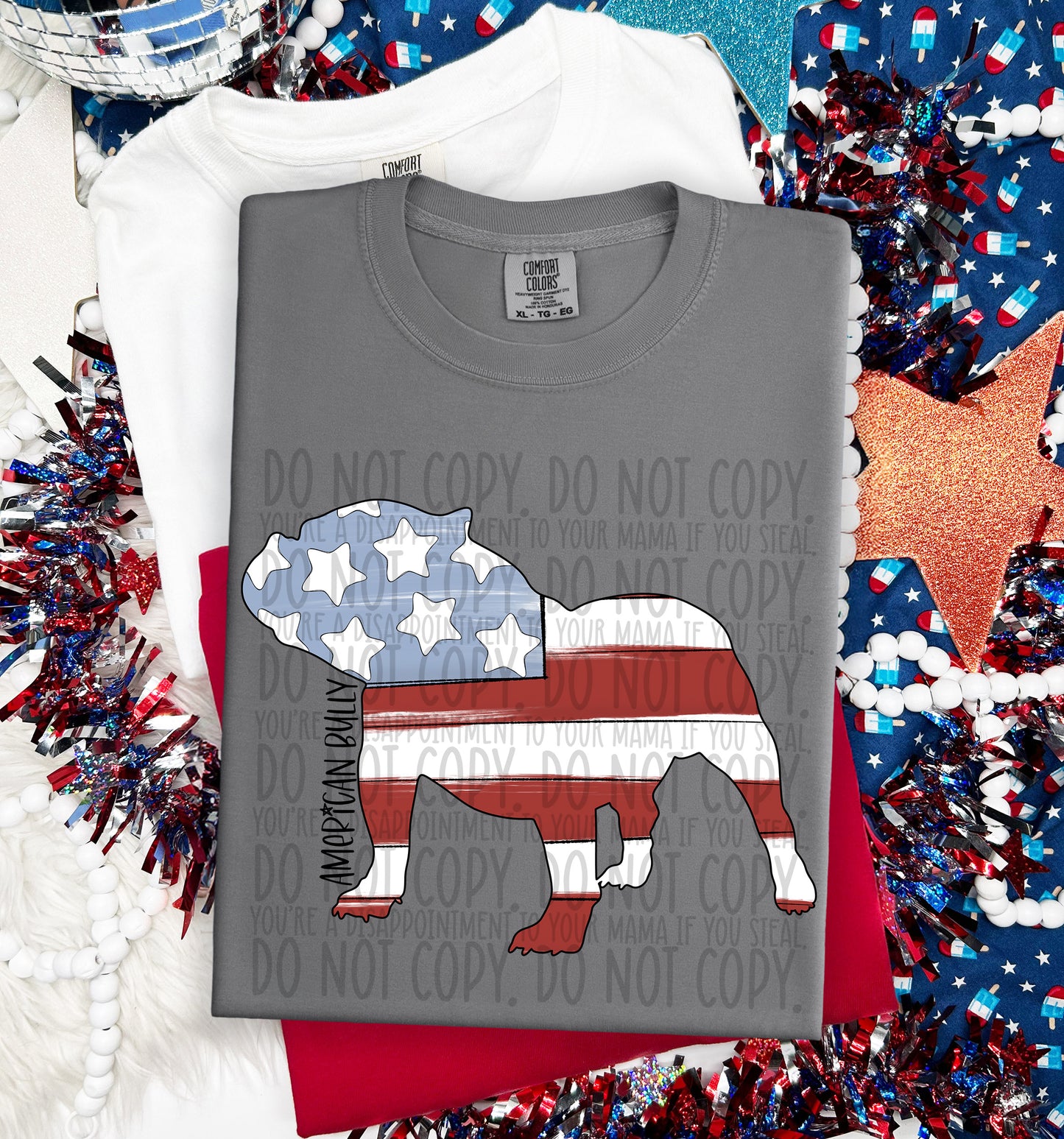 Patriotic Dogs - DTF Transfer