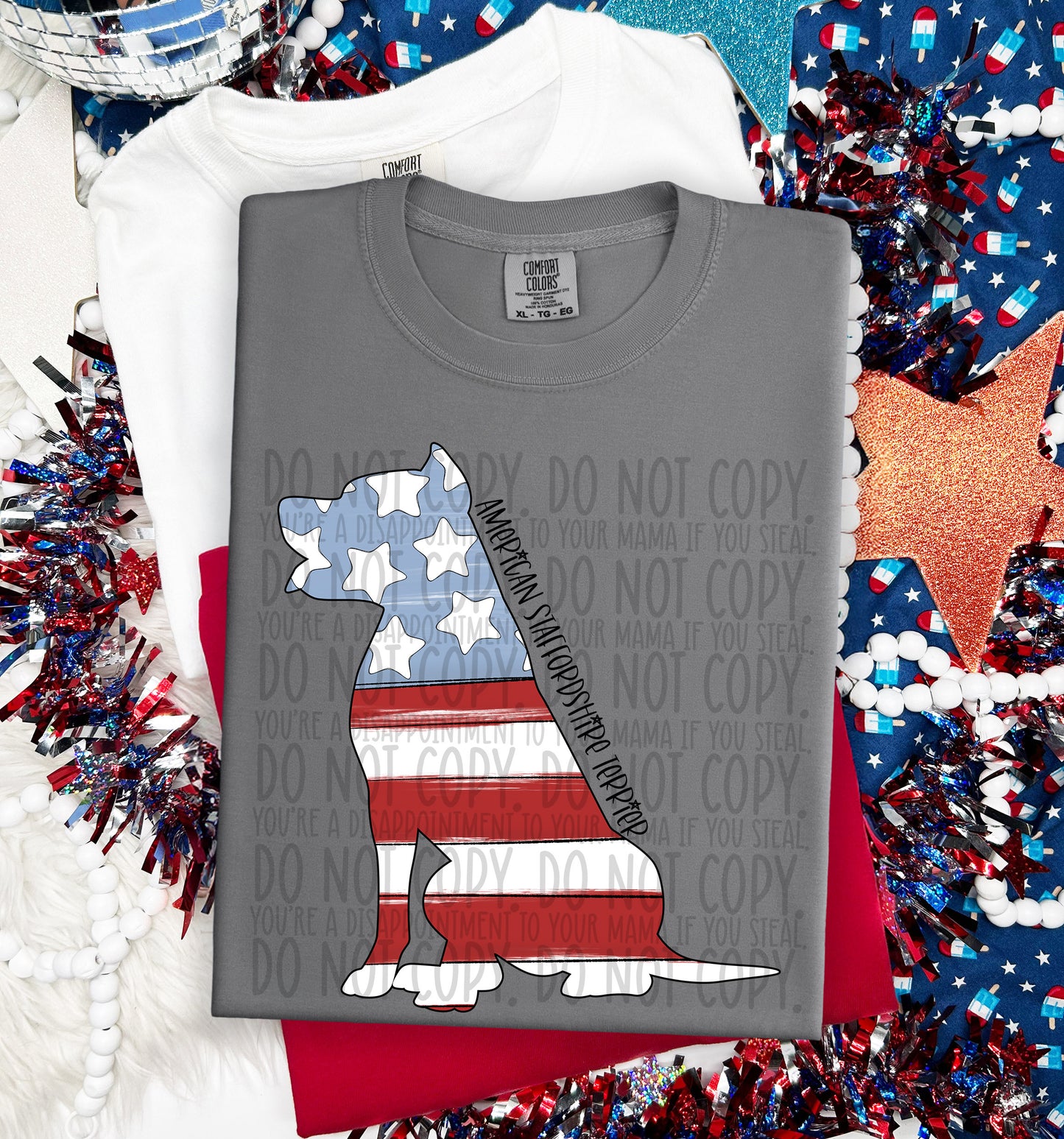 Patriotic Dogs - DTF Transfer