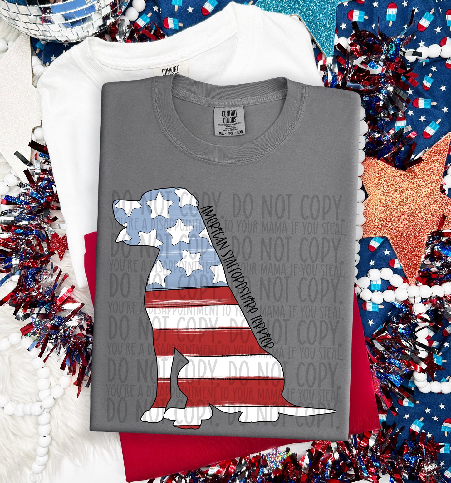 Patriotic Dogs - DTF Transfer