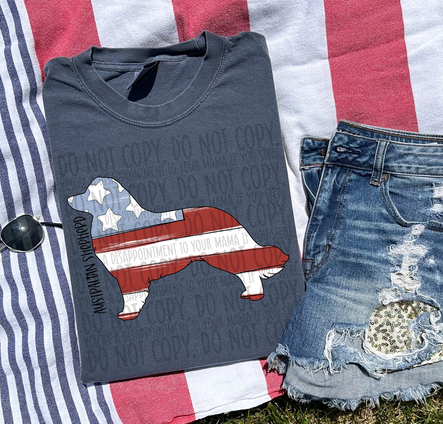 Patriotic Tee- Comfort Color