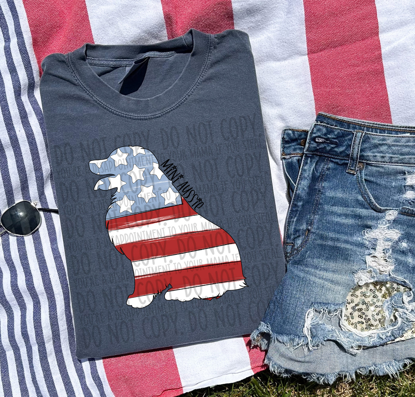 Patriotic Tee- Comfort Color