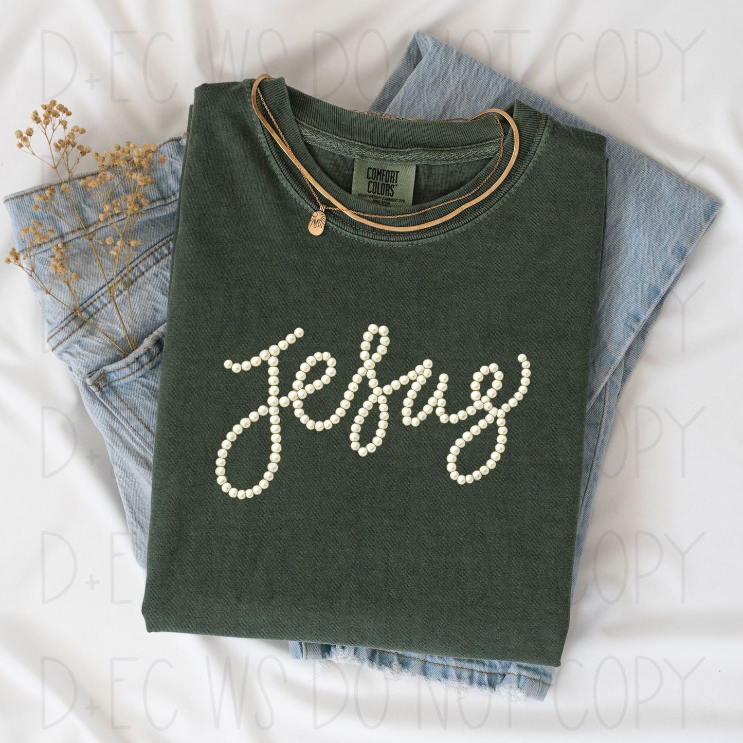 Jesus pearls- DTF Transfer