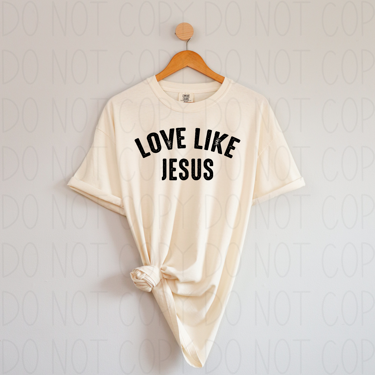 Love like Jesus Distressed- DTF Transfer