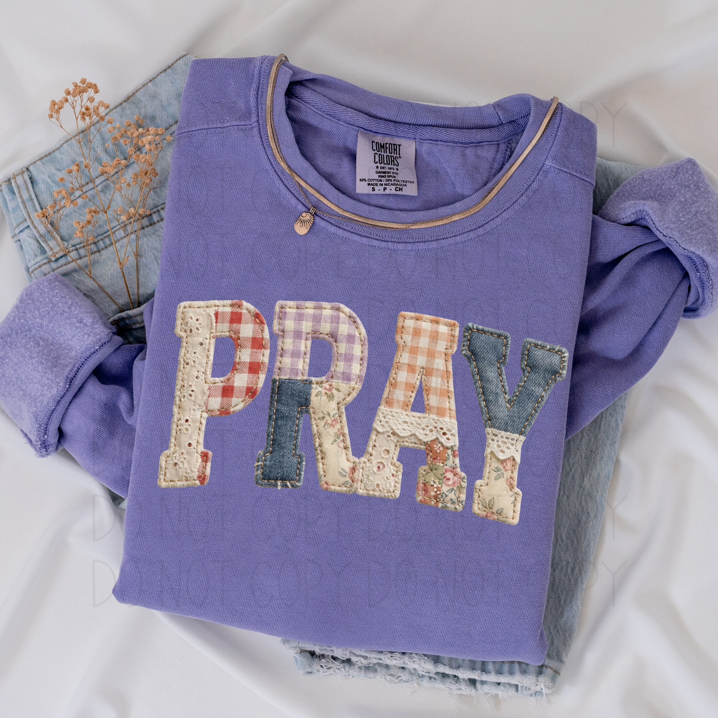 Pray vintage- DTF Transfer