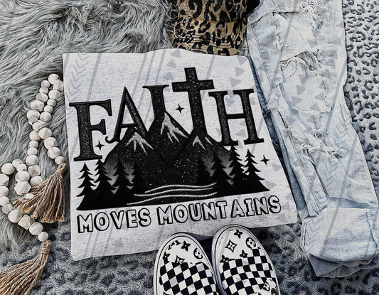 Faith moves mountains-DTF Transfer