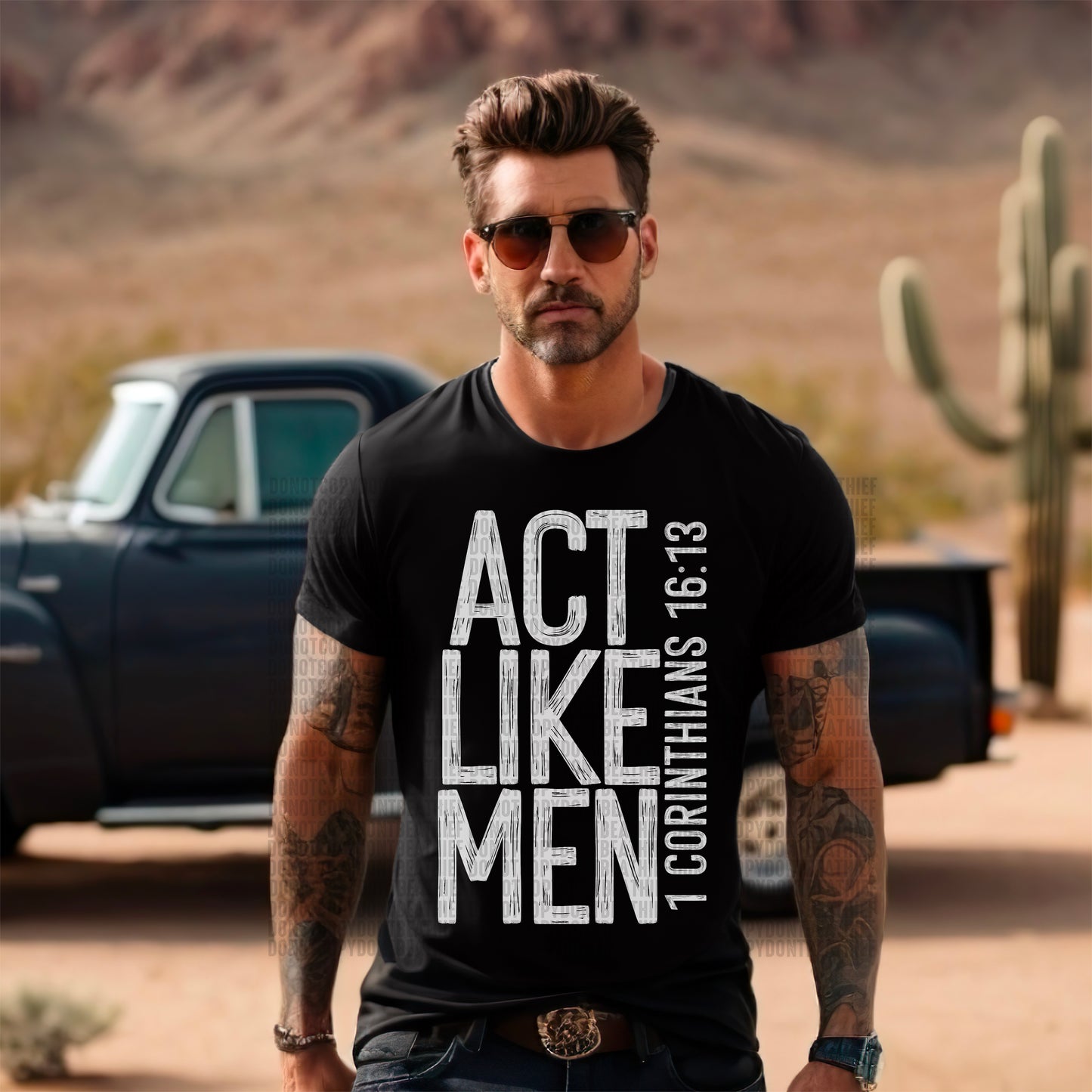 Act like men- DTF Transfer