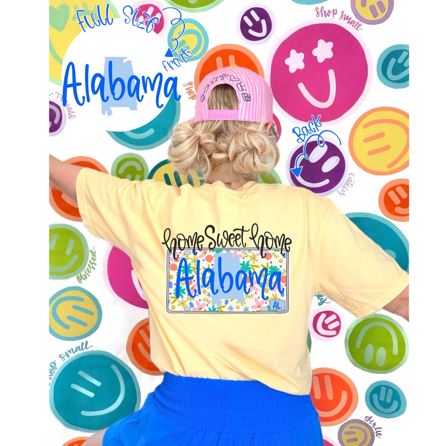 Home Sweet Home Alabama SET-DTF Transfer
