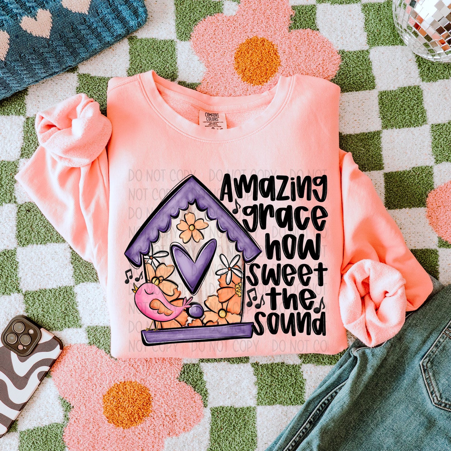 Amazing Grace- DTF Transfer