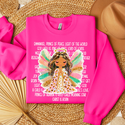 Angel of Christmas- DTF Transfer