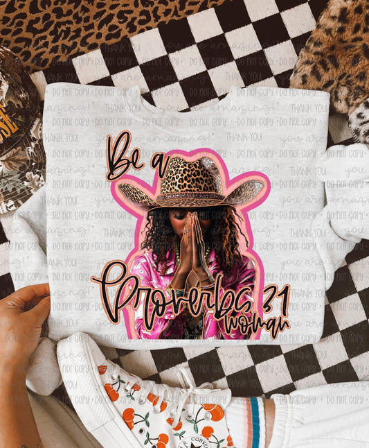 Be A Proverbs 31 Woman RC - DTF Transfer