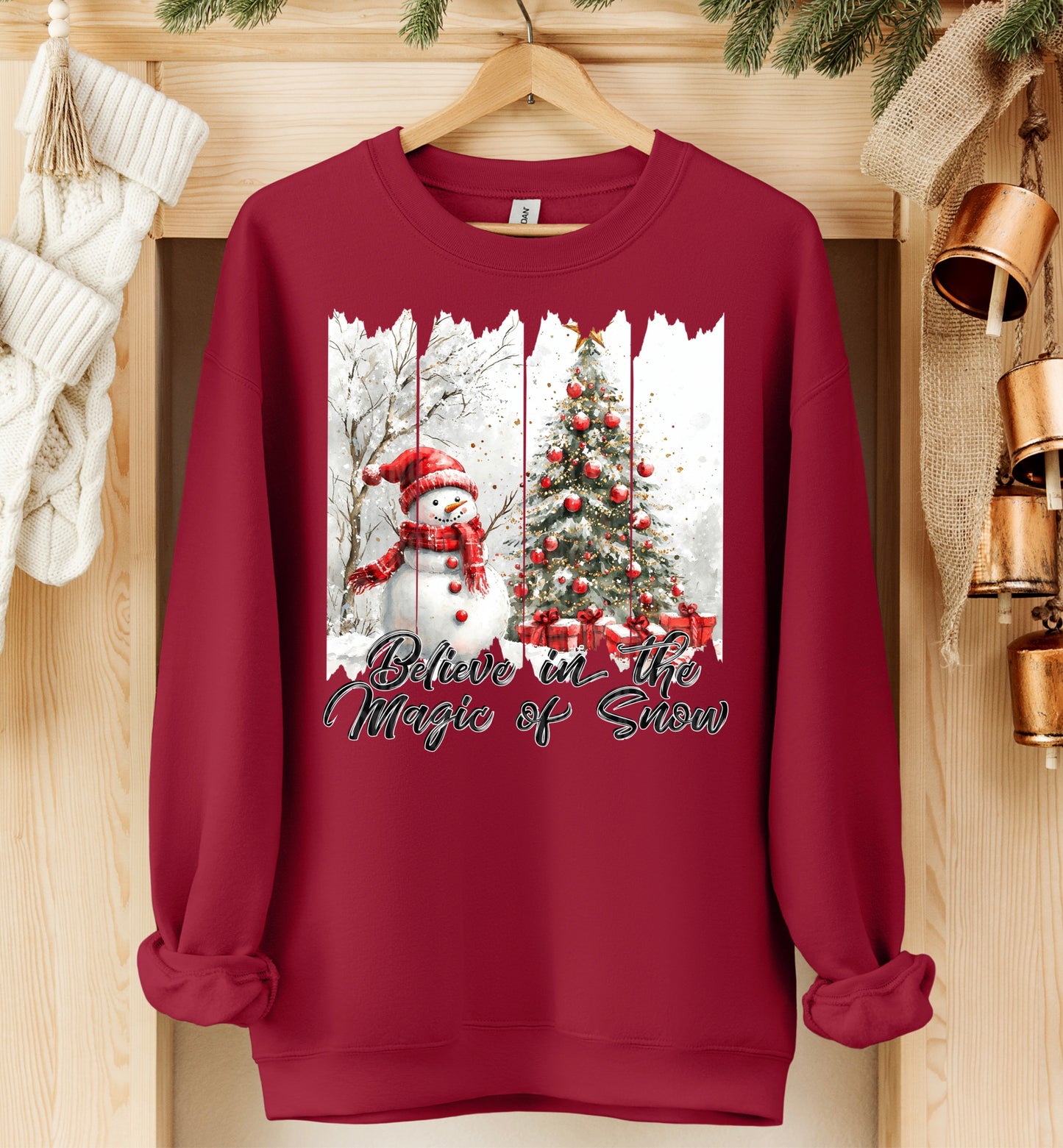 Believe in the magic of snow- DTF Transfer