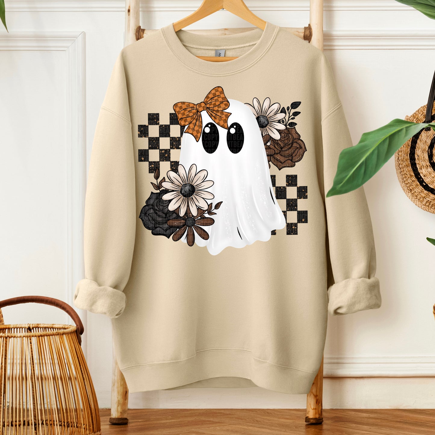 Boho fall ghost- DTF Transfer