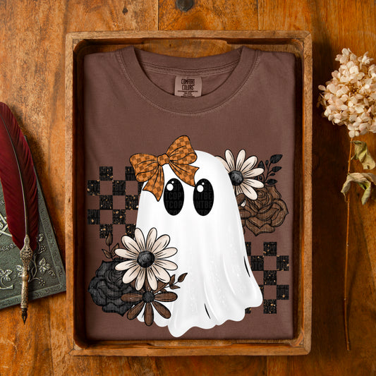 Boho fall ghost- DTF Transfer