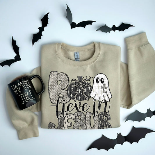 Boo-lieve in Jesus- DTF Transfer