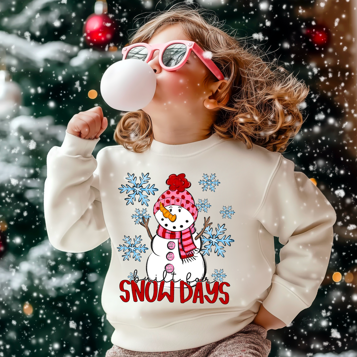 Built for snow days- DTF Transfer