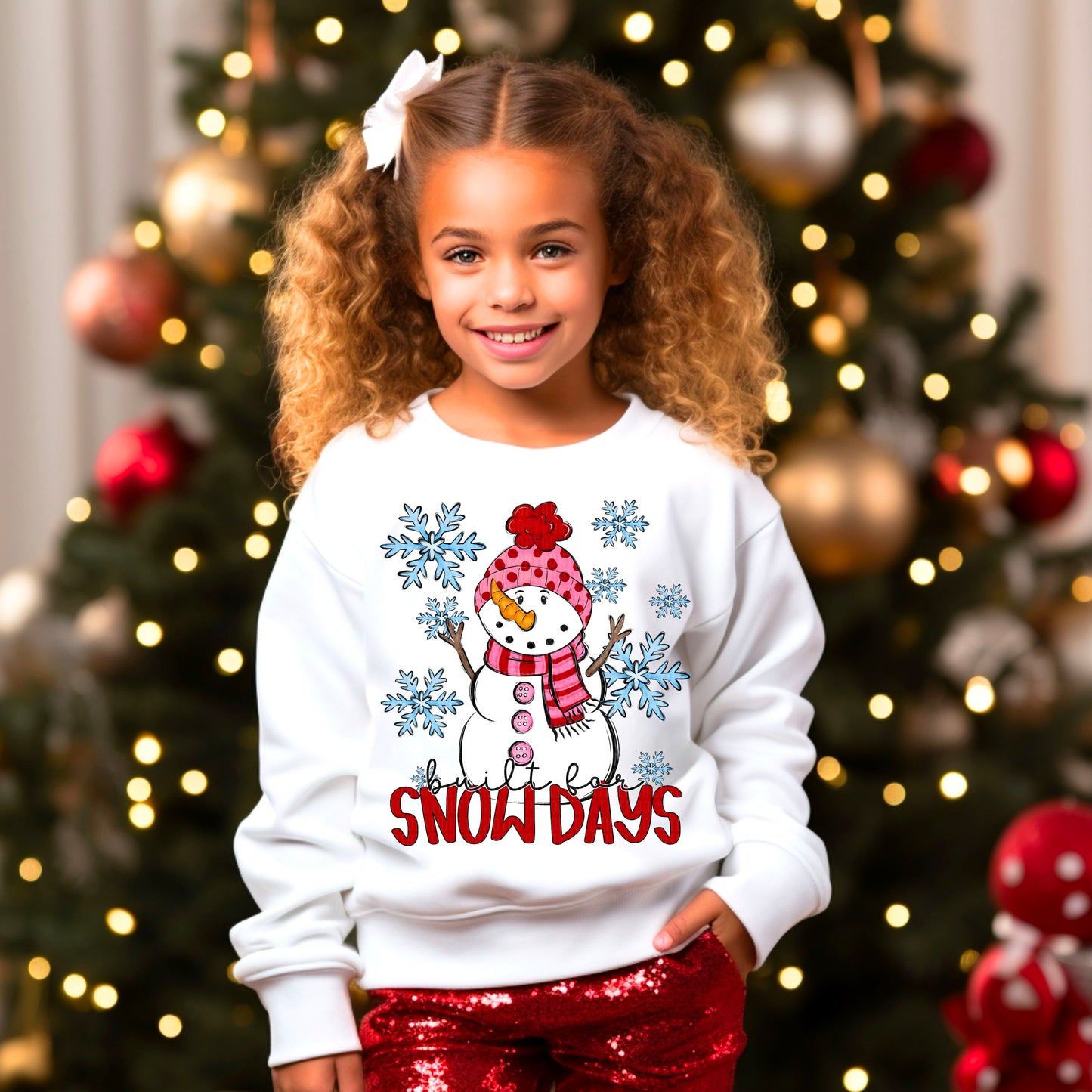 Built for snow days- DTF Transfer