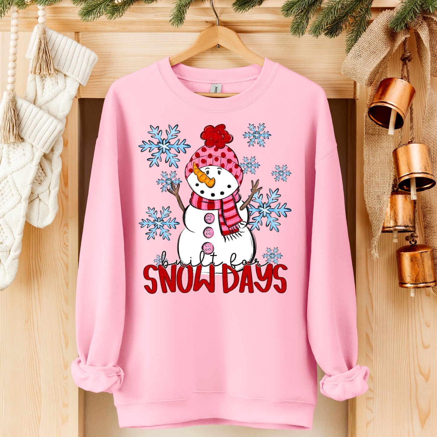 Built for snow days- DTF Transfer