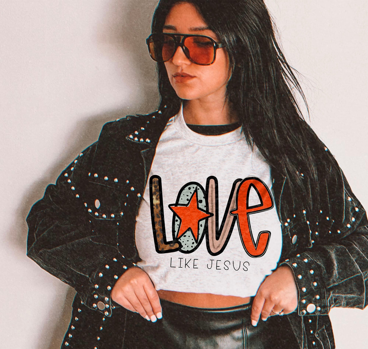 Love like Jesus - DTF Transfer